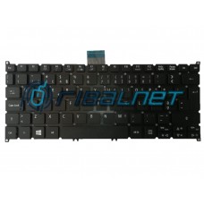 Teclado PT Acer KB ONLY NO-NUM TECLADO SEM FRAME BLACK , ENTRE VERTICAL, SEM BL
